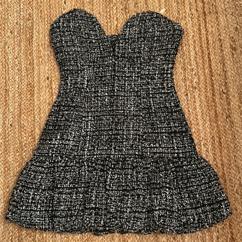 DO+BE Black and White Mini Dress